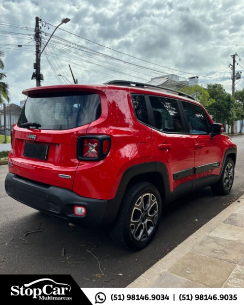 JEEP RENEGADE 2.0 16V TURBO LONGITUDE 4X4 2016/2016 STOPCAR MULTIMARCAS ESTRELA / Carros no Vale JEEP RENEGADE 2.0 16V TURBO LONGITUDE 4X4 2016/2016 STOPCAR MULTIMARCAS ESTRELA / Carros no Vale
