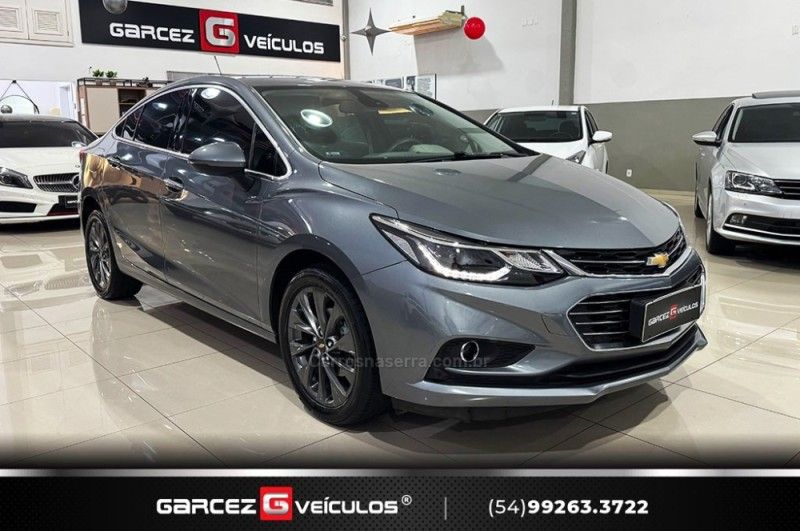CHEVROLET CRUZE 1.4 TURBO LTZ 16V 2019/2019 GARCEZ VEÍCULOS BENTO GONÇALVES / Carros no Vale