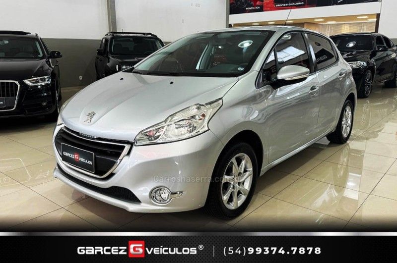 PEUGEOT 208 1.5 ACTIVE PACK 8V 2015/2016 GARCEZ VEÍCULOS BENTO GONÇALVES / Carros no Vale