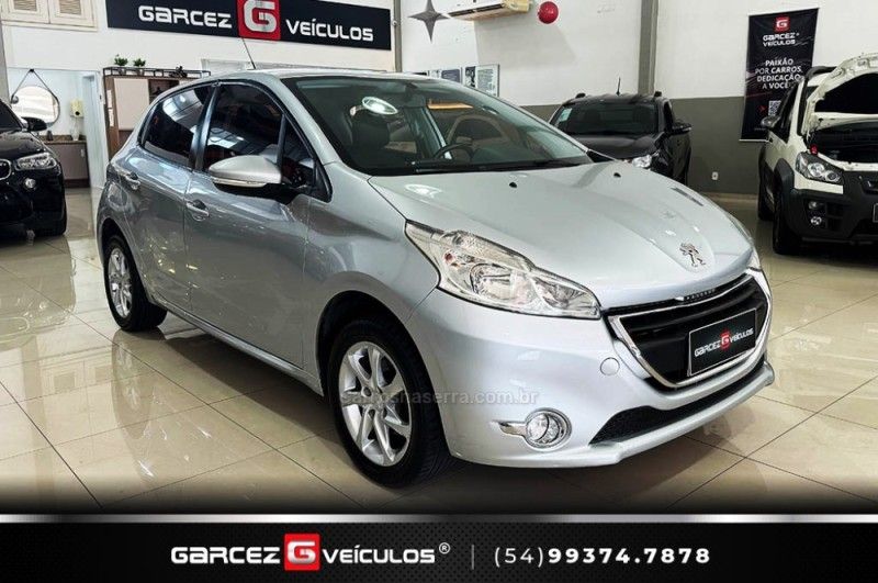 PEUGEOT 208 1.5 ACTIVE PACK 8V 2015/2016 GARCEZ VEÍCULOS BENTO GONÇALVES / Carros no Vale