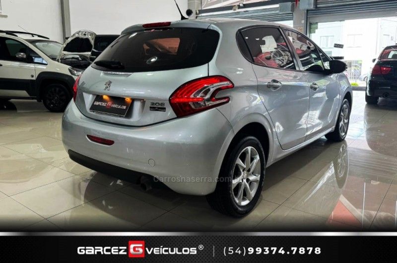 PEUGEOT 208 1.5 ACTIVE PACK 8V 2015/2016 GARCEZ VEÍCULOS BENTO GONÇALVES / Carros no Vale