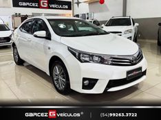 TOYOTA COROLLA 2.0 XEI 16V 2015/2016 GARCEZ VEÍCULOS BENTO GONÇALVES / Carros no Vale