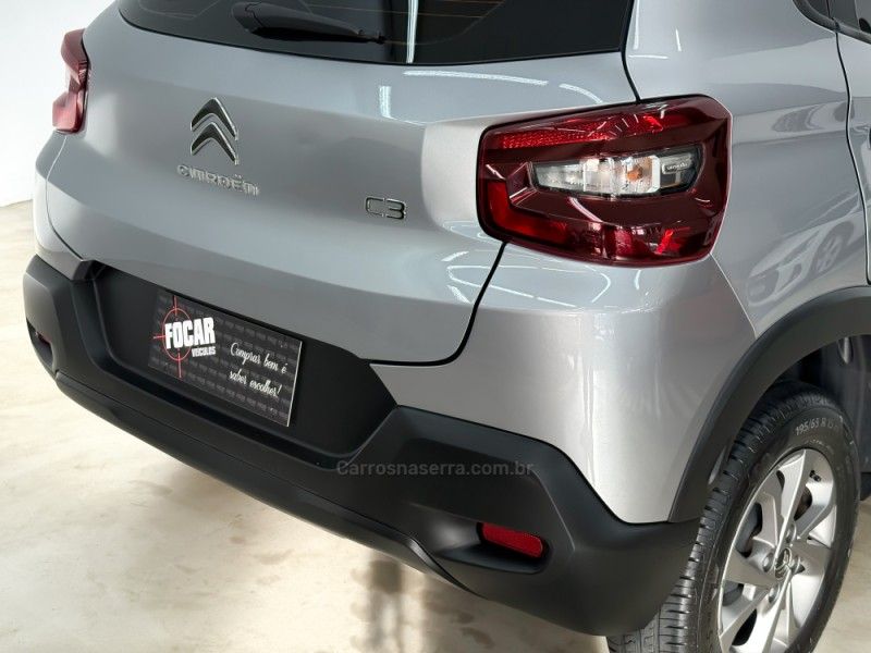 CITROËN C3 1.0 FEEL 6V 2022/2023 FOCAR VEÍCULOS CAXIAS DO SUL / Carros no Vale