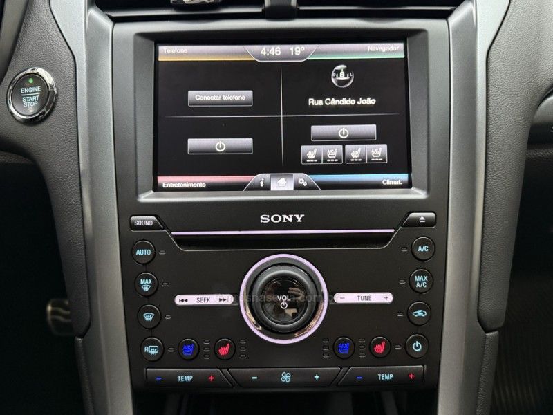 FORD FUSION 2.0 TITANIUM GTDI ECOBOOST FWD 2015/2016 FOCAR VEÍCULOS CAXIAS DO SUL / Carros no Vale