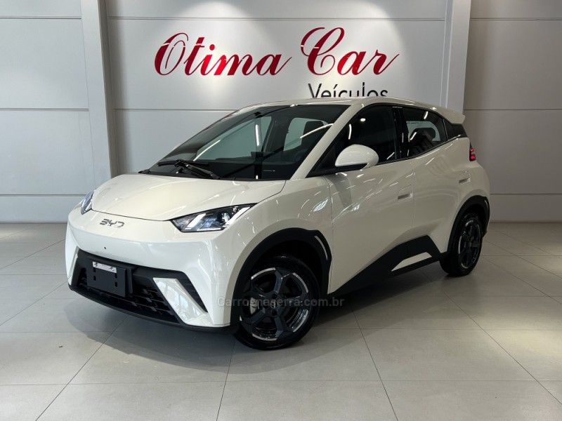 BYD DOLPHIN MINI ELÉTRICO 2024/2025 ÓTIMA CAR FLORES DA CUNHA / Carros no Vale