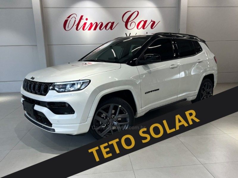 JEEP COMPASS 1.3 SERIE S T270 16V TURBO 2025/2025 ÓTIMA CAR FLORES DA CUNHA / Carros no Vale