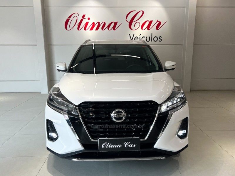 NISSAN KICKS 1.6 EXCLUSIVE 16V 2021/2022 ÓTIMA CAR FLORES DA CUNHA / Carros no Vale