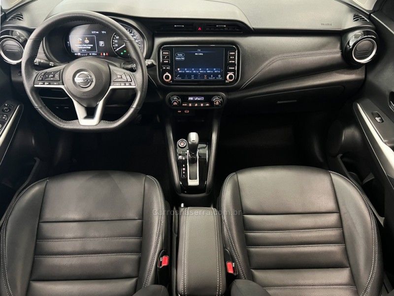 NISSAN KICKS 1.6 EXCLUSIVE 16V 2021/2022 ÓTIMA CAR FLORES DA CUNHA / Carros no Vale