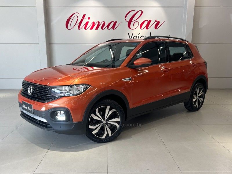 VOLKSWAGEN T-CROSS 1.0 COMFORTLINE TSI 2019/2020 ÓTIMA CAR FLORES DA CUNHA / Carros no Vale