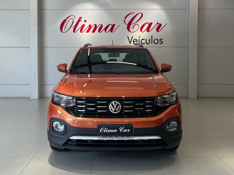 VOLKSWAGEN T-CROSS 1.0 COMFORTLINE TSI 2019/2020 ÓTIMA CAR FLORES DA CUNHA / Carros no Vale