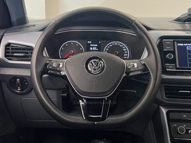VOLKSWAGEN T-CROSS 1.0 COMFORTLINE TSI 2019/2020 ÓTIMA CAR FLORES DA CUNHA / Carros no Vale