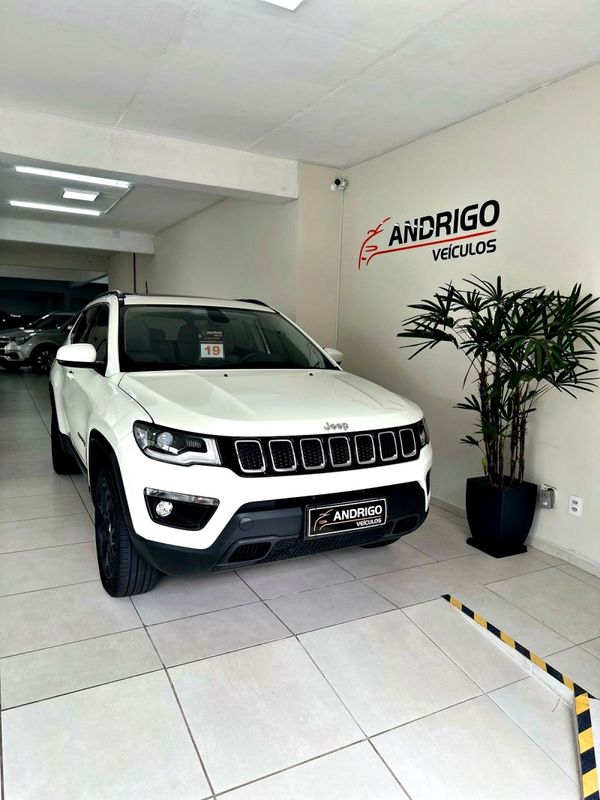 JEEP COMPASS 2.0 16V LONGITUDE 4X4 2019/2019 ANDRIGO VEÍCULOS CAXIAS DO SUL / Carros no Vale