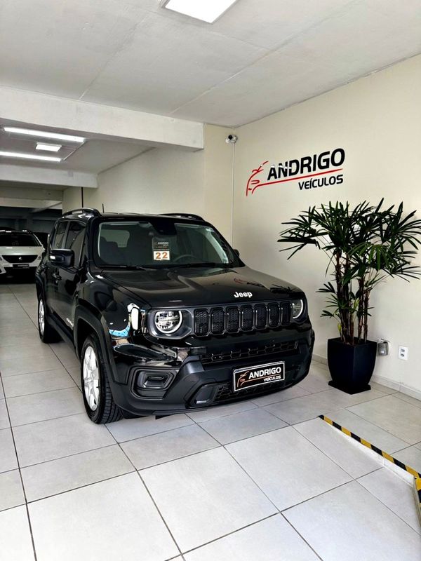 JEEP RENEGADE 1.3 SPORT T270 16V TURBO 2022/2022 ANDRIGO VEÍCULOS CAXIAS DO SUL / Carros no Vale