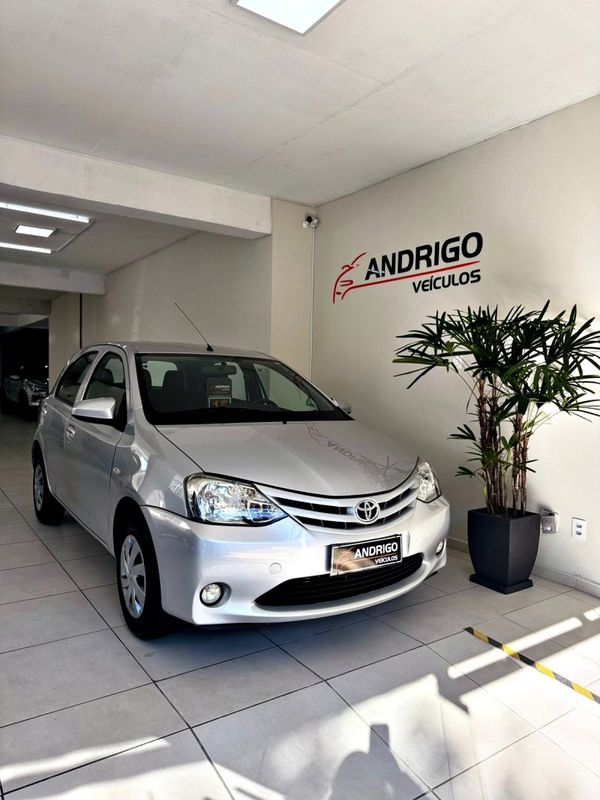 TOYOTA ETIOS 1.3 X 16V 2015/2015 ANDRIGO VEÍCULOS CAXIAS DO SUL / Carros no Vale