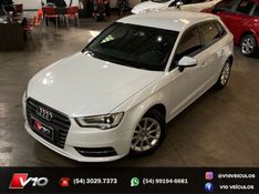 AUDI A3 1.4 TFSI SPORTBACK 16V S-TRONIC 2015/2016 V10 VEÍCULOS CAXIAS DO SUL / Carros no Vale