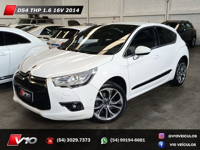 CITROËN DS4 1.6 THP CHIC 165 16V TURBO 2013/2014 V10 VEÍCULOS CAXIAS DO SUL / Carros no Vale