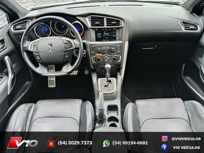 CITROËN DS4 1.6 THP CHIC 165 16V TURBO 2013/2014 V10 VEÍCULOS CAXIAS DO SUL / Carros no Vale