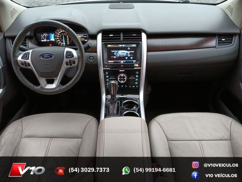 FORD EDGE 3.5 LIMITED AWD V6 24V 2012/2012 V10 VEÍCULOS CAXIAS DO SUL / Carros no Vale