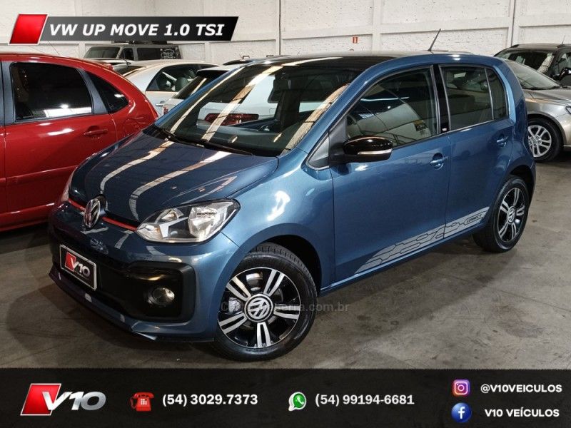 VOLKSWAGEN UP 1.0 TSI CONNECT 12V TOTAL 2017/2018 V10 VEÍCULOS CAXIAS DO SUL / Carros no Vale