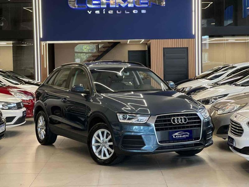AUDI Q3 1.4 TFSI AMBIENTE S TRONIC 2016/2017 LEHMEN VEÍCULOS VENÂNCIO AIRES / Carros no Vale
