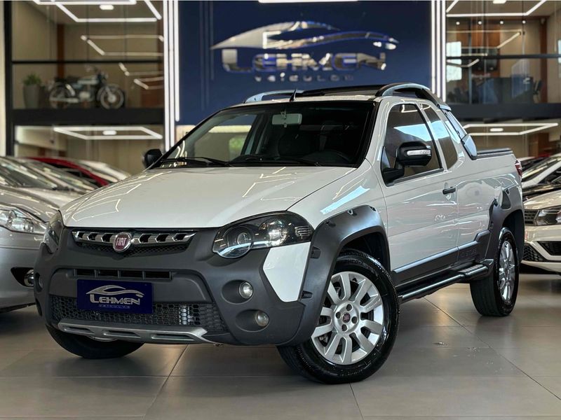 FIAT STRADA 1.8 MPI ADVENTURE CD 16V 2013/2014 LEHMEN VEÍCULOS VENÂNCIO AIRES / Carros no Vale