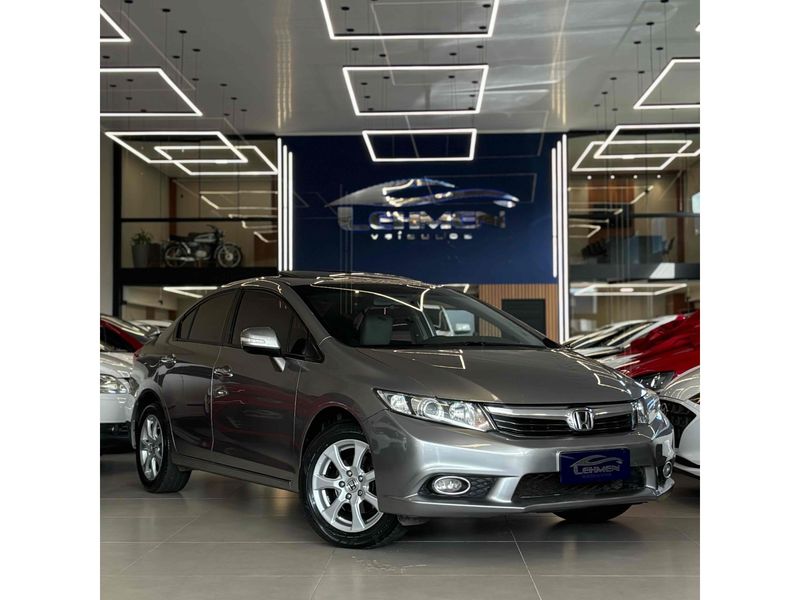 HONDA CIVIC 2.0 EXR 16V 2013/2014 LEHMEN VEÍCULOS VENÂNCIO AIRES / Carros no Vale