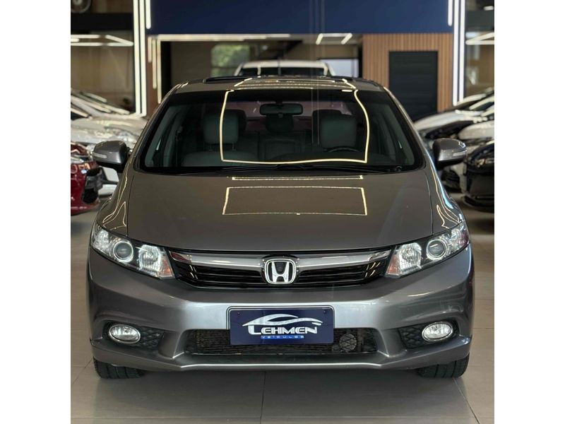 HONDA CIVIC 2.0 EXR 16V 2013/2014 LEHMEN VEÍCULOS VENÂNCIO AIRES / Carros no Vale