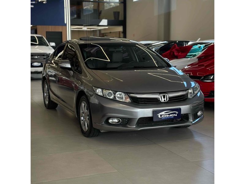 HONDA CIVIC 2.0 EXR 16V 2013/2014 LEHMEN VEÍCULOS VENÂNCIO AIRES / Carros no Vale