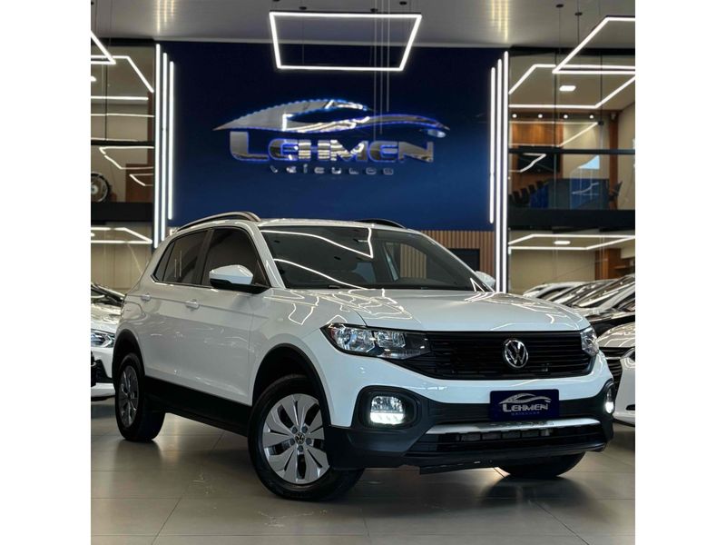 VOLKSWAGEN T-CROSS 1.0 200 TSI TOTAL SENSE 2021/2022 LEHMEN VEÍCULOS VENÂNCIO AIRES / Carros no Vale