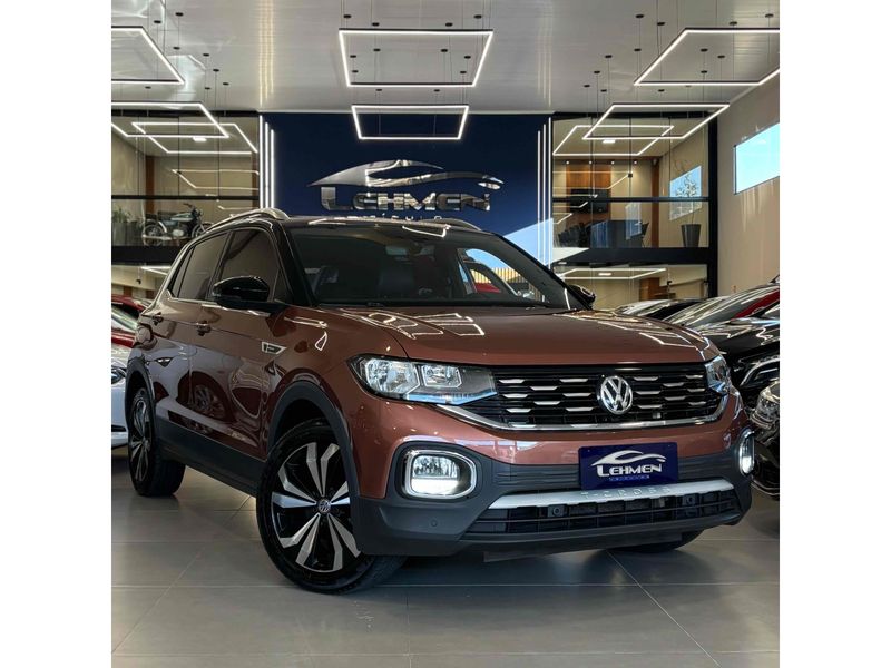 VOLKSWAGEN T-CROSS 1.4 250 TSI TOTAL HIGHLINE 2019/2020 LEHMEN VEÍCULOS VENÂNCIO AIRES / Carros no Vale