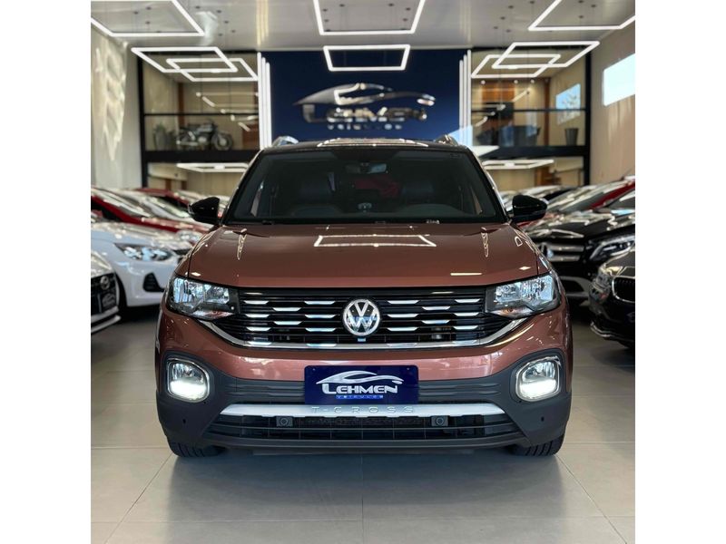 VOLKSWAGEN T-CROSS 1.4 250 TSI TOTAL HIGHLINE 2019/2020 LEHMEN VEÍCULOS VENÂNCIO AIRES / Carros no Vale