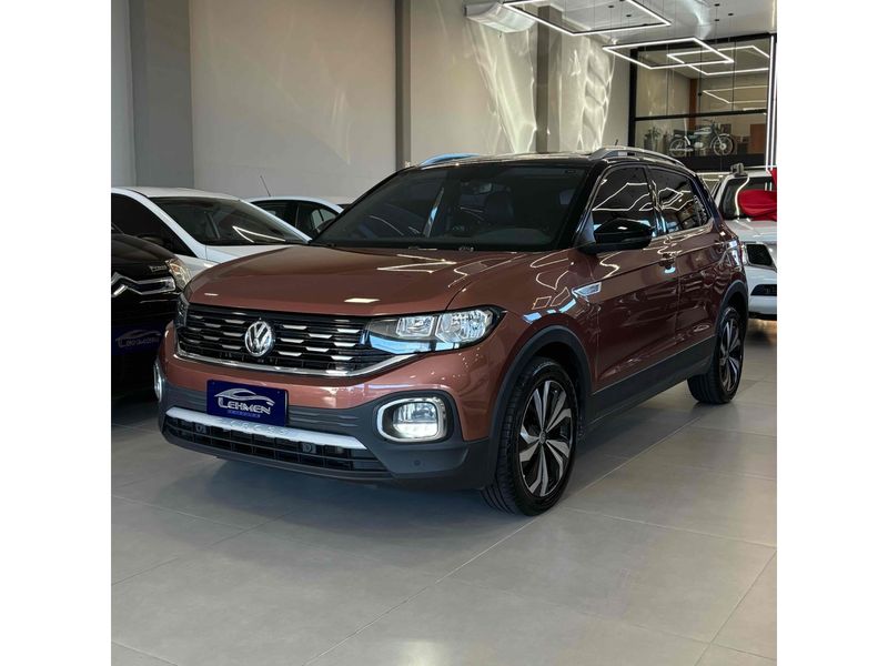 VOLKSWAGEN T-CROSS 1.4 250 TSI TOTAL HIGHLINE 2019/2020 LEHMEN VEÍCULOS VENÂNCIO AIRES / Carros no Vale
