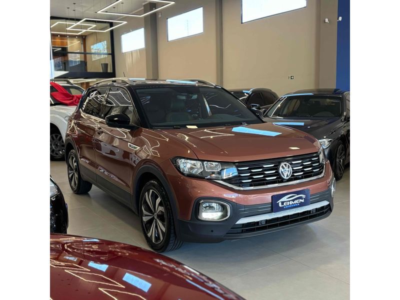 VOLKSWAGEN T-CROSS 1.4 250 TSI TOTAL HIGHLINE 2019/2020 LEHMEN VEÍCULOS VENÂNCIO AIRES / Carros no Vale