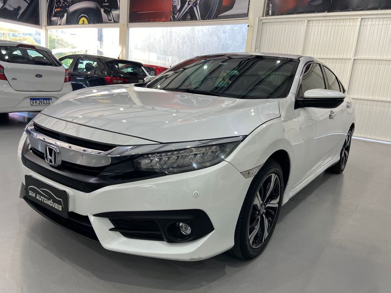 Honda Civic Touring Cvt 2017/2017 SIM AUTOMÓVEIS ROLANTE / Carros no Vale