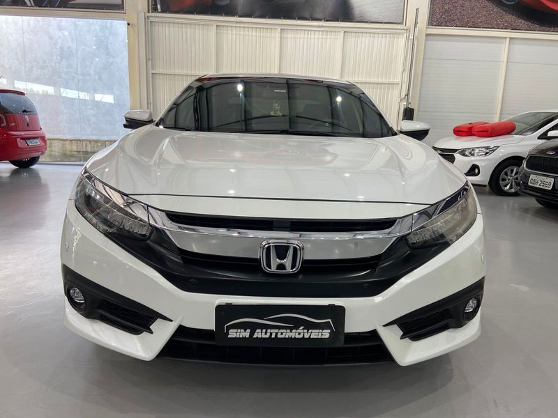 Honda Civic Touring Cvt 2017/2017 SIM AUTOMÓVEIS ROLANTE / Carros no Vale