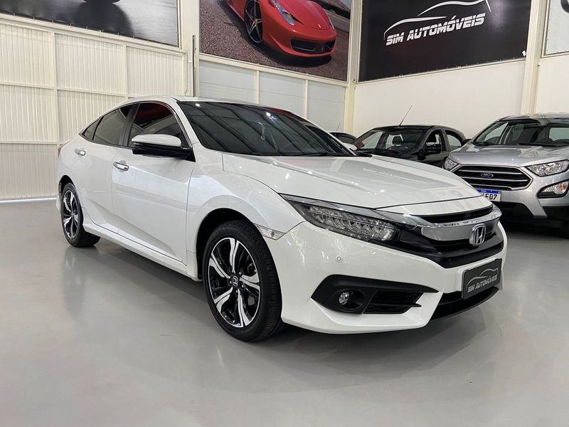 Honda Civic Touring Cvt 2017/2017 SIM AUTOMÓVEIS ROLANTE / Carros no Vale