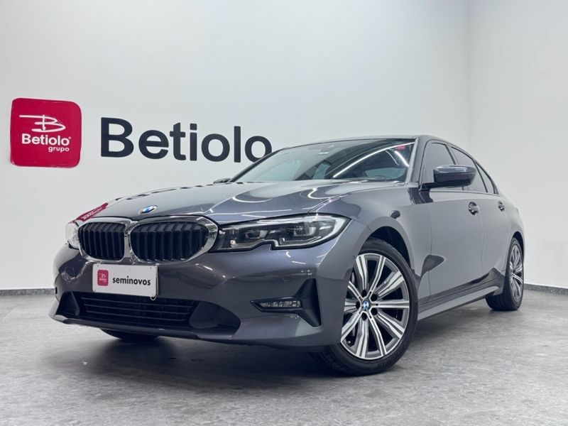 BMW 320i 2.0 16V TURBO FLEX GP AUTOMÁTICO 2022/2022 BETIOLO NOVOS E SEMINOVOS LAJEADO / Carros no Vale