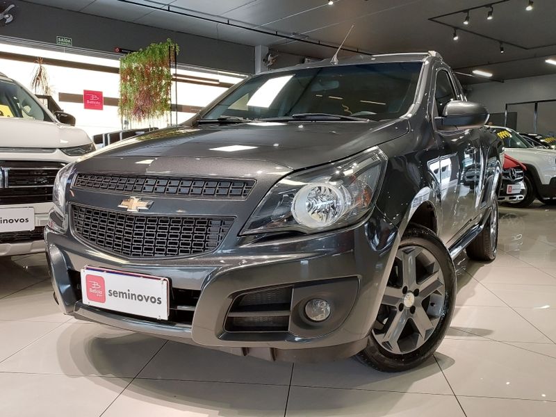 Chevrolet MONTANA 1.4 MPFI SPORT CS 8V FLEX 2P MANUAL 2018/2019 BETIOLO NOVOS E SEMINOVOS LAJEADO / Carros no Vale