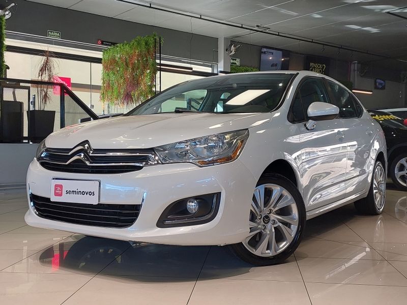 Citroen C4 LOUNGE 1.6 TENDANCE 16V TURBO FLEX 4P AUTOMÁTICO 2014/2015 BETIOLO NOVOS E SEMINOVOS LAJEADO / Carros no Vale