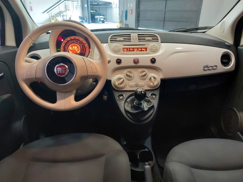 Fiat 500 1.4 CULT 8V FLEX 2P MANUAL 2012/2013 BETIOLO NOVOS E SEMINOVOS LAJEADO / Carros no Vale