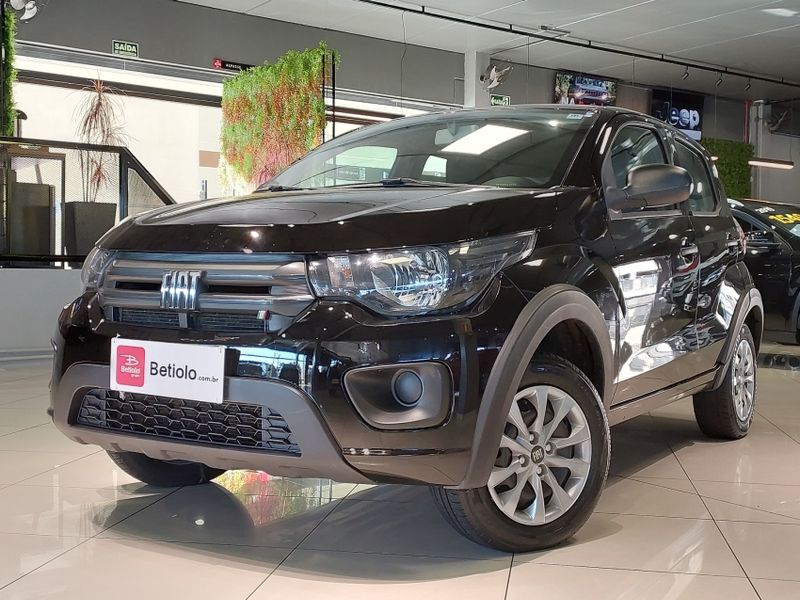 Fiat MOBI 1.0 EVO FLEX LIKE MANUAL 2023/2023 BETIOLO NOVOS E SEMINOVOS LAJEADO / Carros no Vale