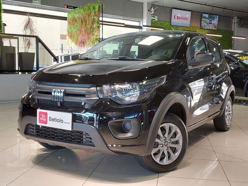 Fiat MOBI 1.0 EVO FLEX LIKE MANUAL 2023/2023 BETIOLO NOVOS E SEMINOVOS LAJEADO / Carros no Vale