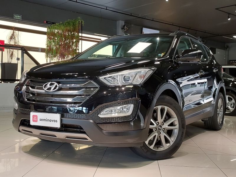 Hyundai SANTA FÉ 3.3 MPFI 4X4 V6 270CV GASOLINA 4P AUTOMÁTICO 2013/2014 BETIOLO NOVOS E SEMINOVOS LAJEADO / Carros no Vale