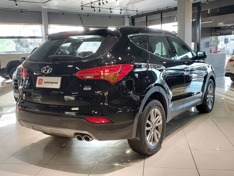 Hyundai SANTA FÉ 3.3 MPFI 4X4 V6 270CV GASOLINA 4P AUTOMÁTICO 2013/2014 BETIOLO NOVOS E SEMINOVOS LAJEADO / Carros no Vale
