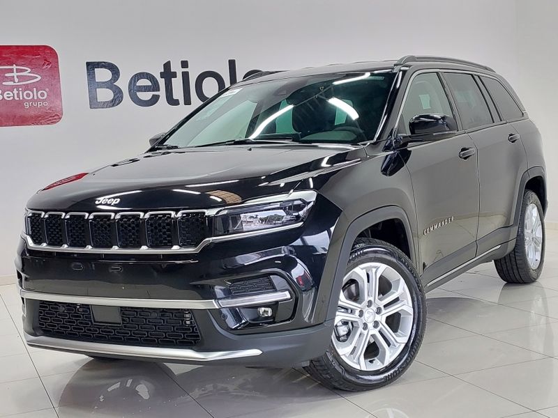 JEEP COMMANDER 1.3 T270 TURBO FLEX LONGITUDE AT6 2025/2025 BETIOLO NOVOS E SEMINOVOS LAJEADO / Carros no Vale