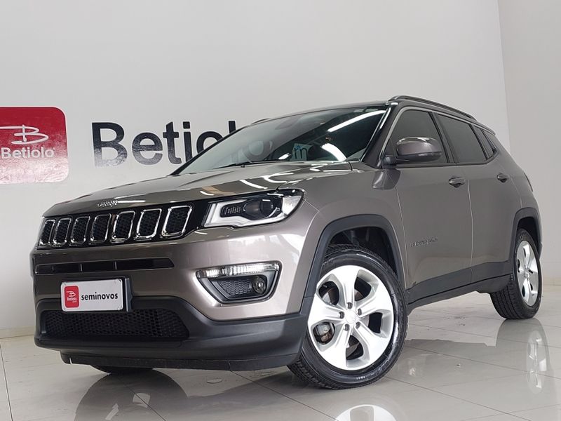 JEEP COMPASS 2.0 16V FLEX SPORT AUTOMÁTICO 2019/2020 BETIOLO NOVOS E SEMINOVOS LAJEADO / Carros no Vale