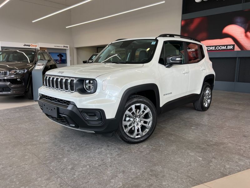 JEEP RENEGADE 1.3 T270 TURBO FLEX LONGITUDE AT6 2025/2025 BETIOLO NOVOS E SEMINOVOS LAJEADO / Carros no Vale