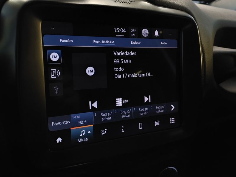 JEEP RENEGADE 1.3 T270 TURBO FLEX LONGITUDE AT6 2024/2025 BETIOLO NOVOS E SEMINOVOS LAJEADO / Carros no Vale