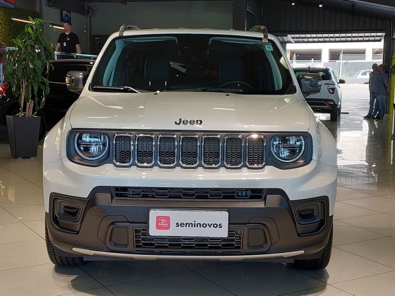 JEEP RENEGADE 1.3 T270 TURBO FLEX LONGITUDE AT6 2024/2025 BETIOLO NOVOS E SEMINOVOS LAJEADO / Carros no Vale
