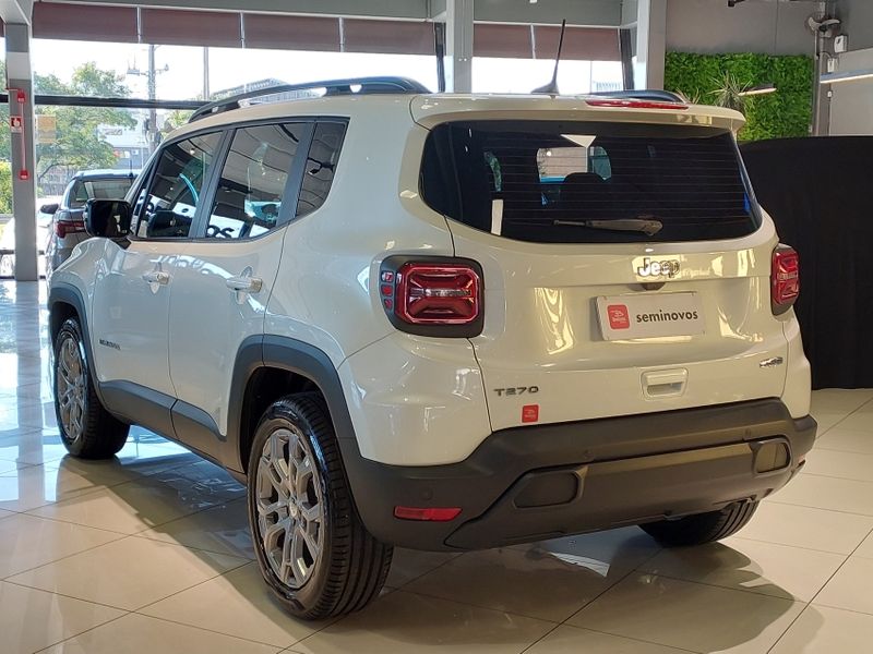 JEEP RENEGADE 1.3 T270 TURBO FLEX LONGITUDE AT6 2024/2025 BETIOLO NOVOS E SEMINOVOS LAJEADO / Carros no Vale